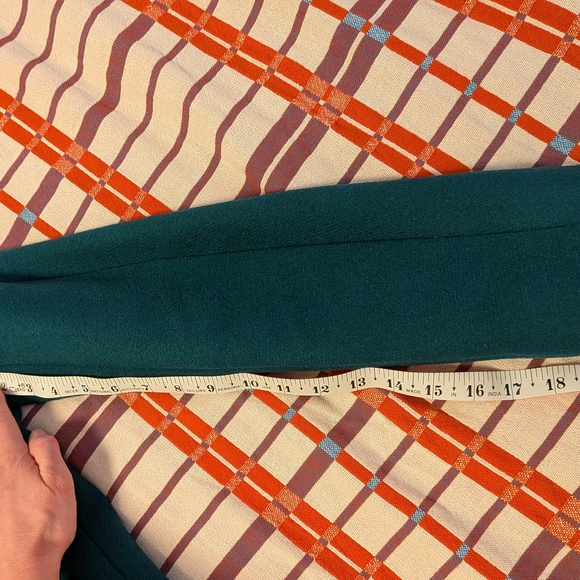 Women's JCrew Size 00 Green Wool Blend Cocoon Jacket - Picture 8 of 12